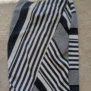 ✨3 For 20 Bundle Deal✨ Black and White Striped Pencil Skirt